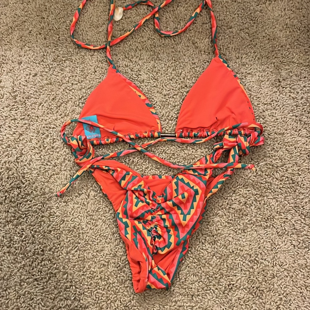 Colorful Geometric Bikini Set - Picture 4 of 4